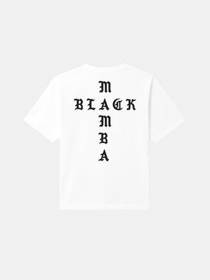 Mamba 24 Forever White Jeresy Knit T-shirt