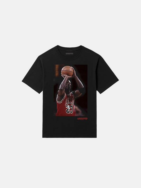 Next Level Black Cotton-Jersey T-Shirt