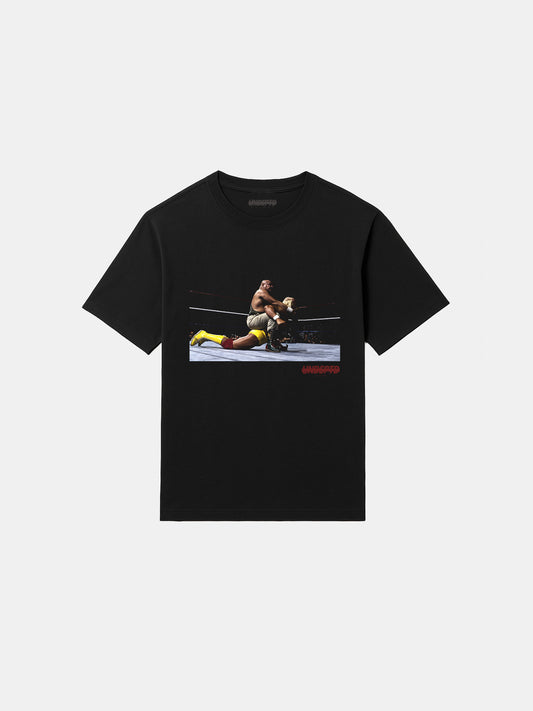 Main Event Black Cotton-Jersey T-Shirt