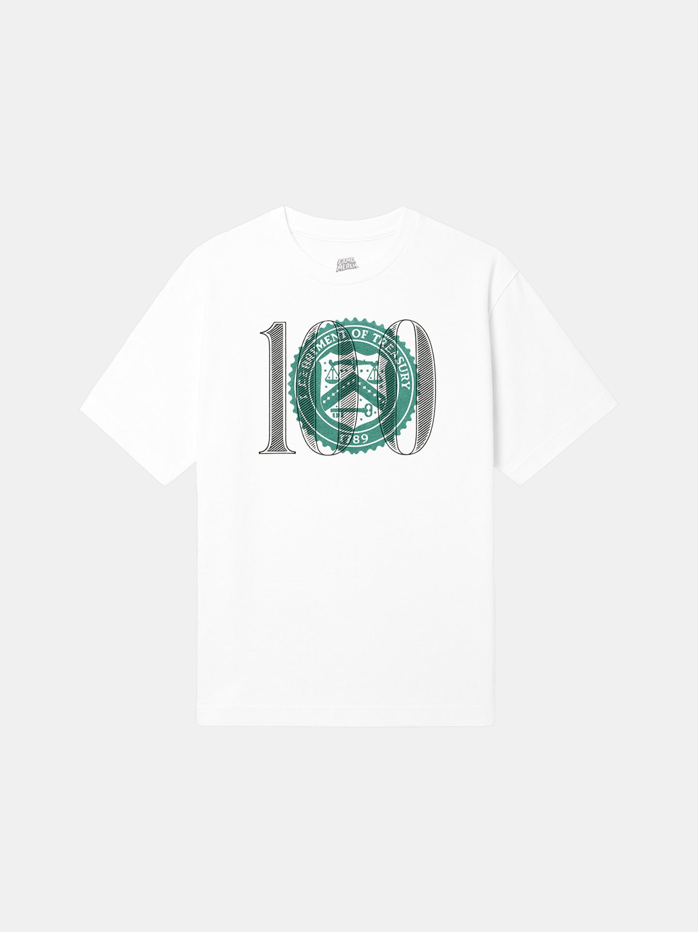 Paper Chaser White cotton-jersey T-shirt