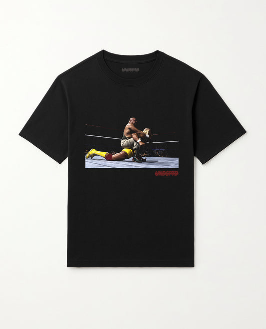 Main Event Black Cotton-Jersey T-Shirt