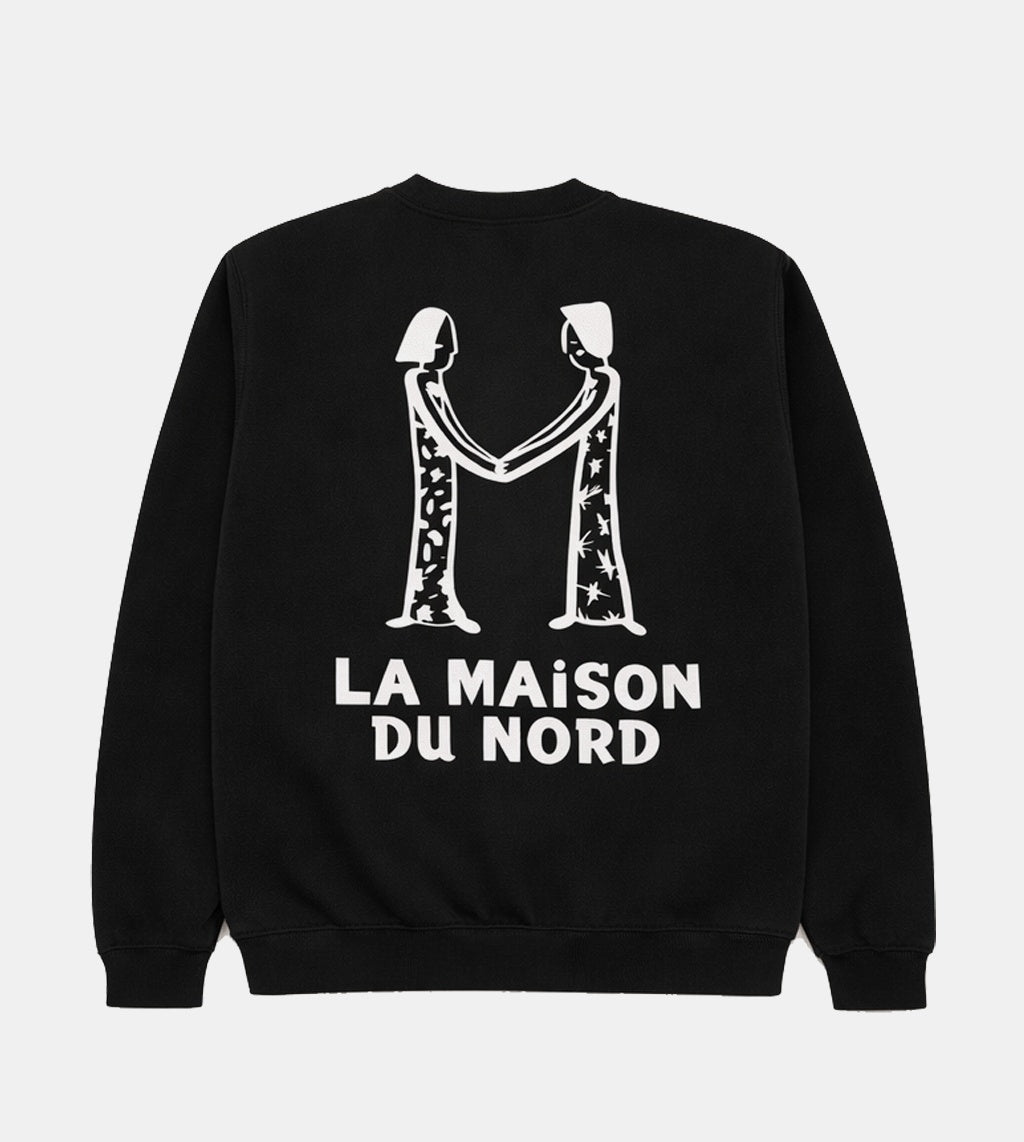 Le Classique Col Rond Crewneck Sweatshirt Black
