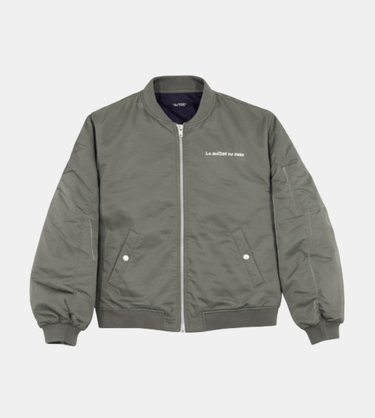 Le Blouson Nord Bomber Jacket Grey