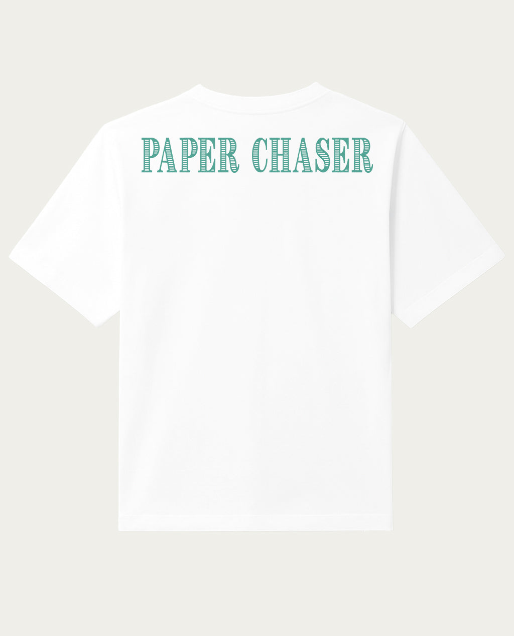 Paper Chaser White cotton-jersey T-shirt