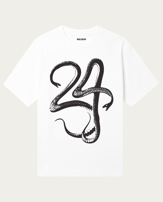 Mamba Forever White Jeresy Knit T-shirt