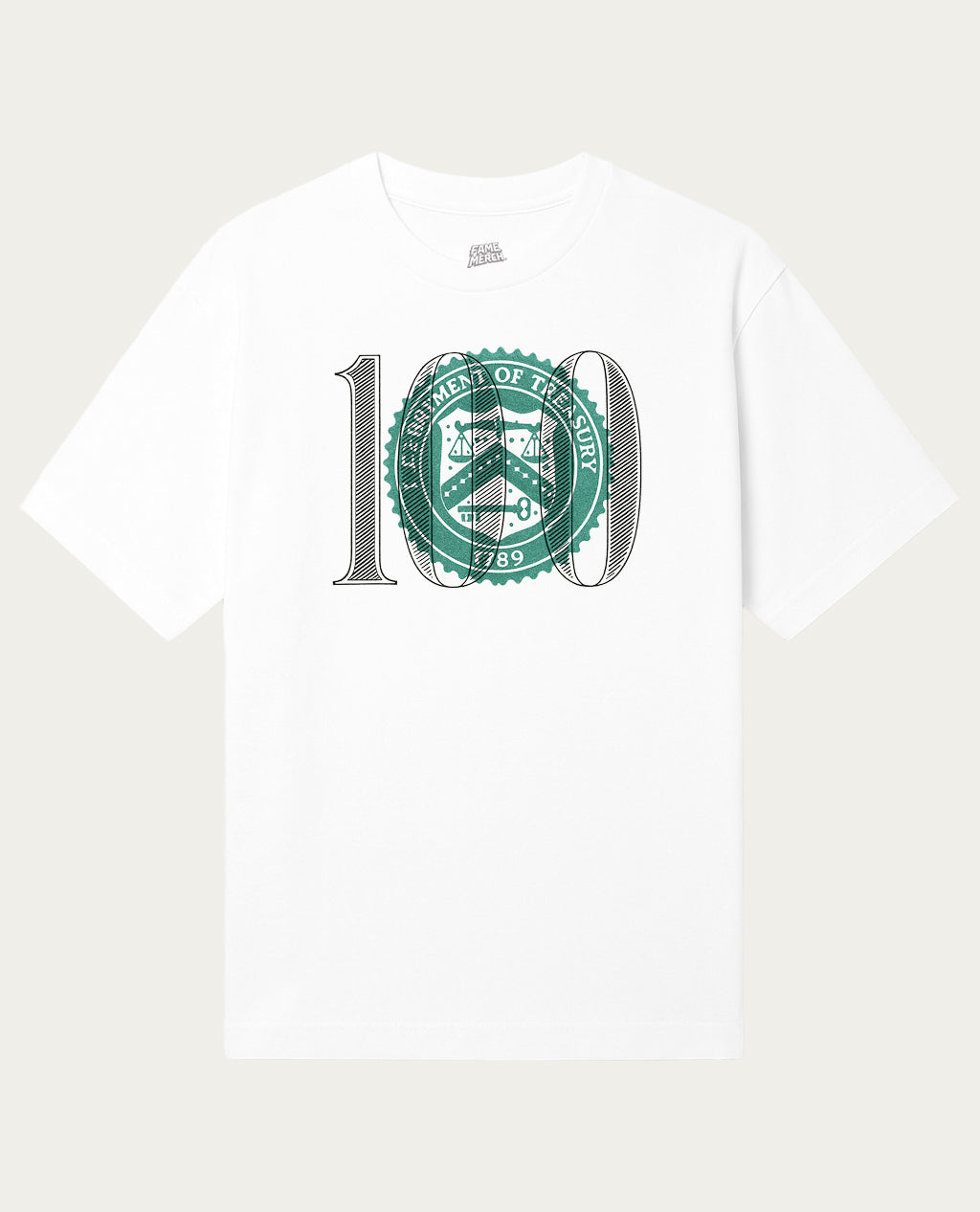 Paper Chaser White cotton-jersey T-shirt