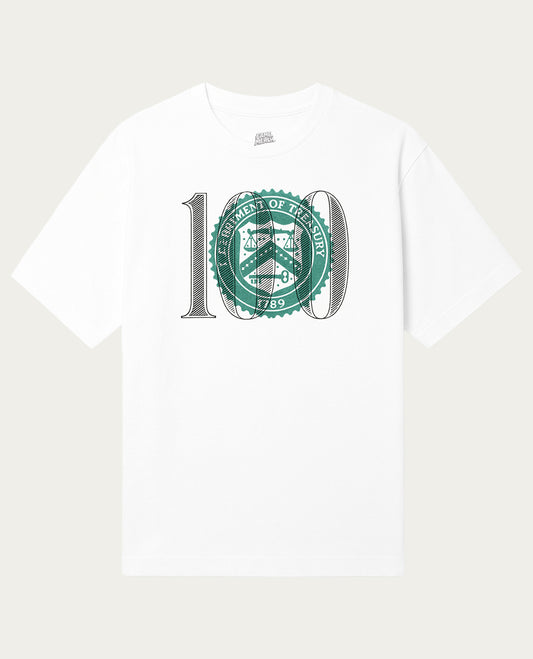 Paper Chaser White cotton-jersey T-shirt