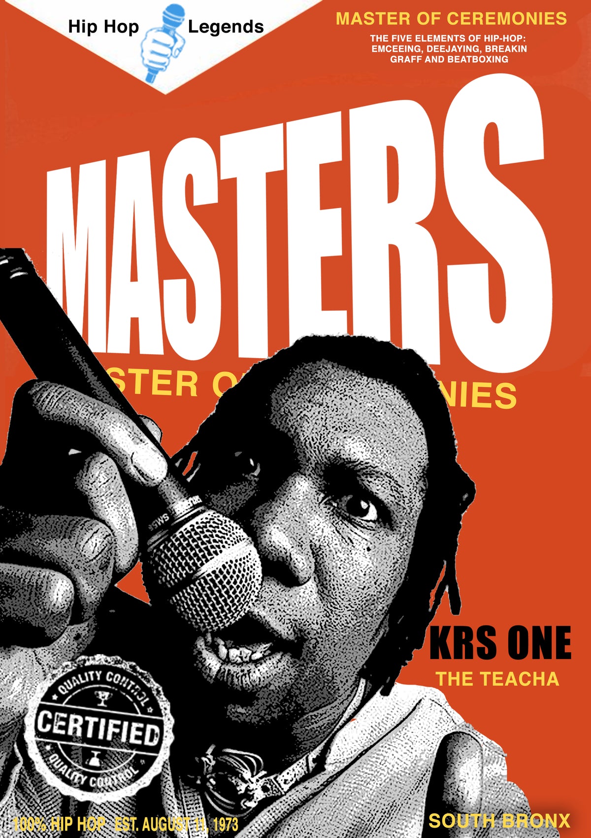 KRS ONE HIP HOP MASTERS