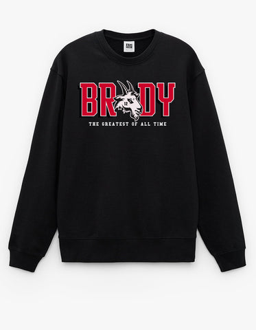 The G.O.A.T Tom Brady The Greatest Of All Time - Champion sweatshirt G.O.A.T
