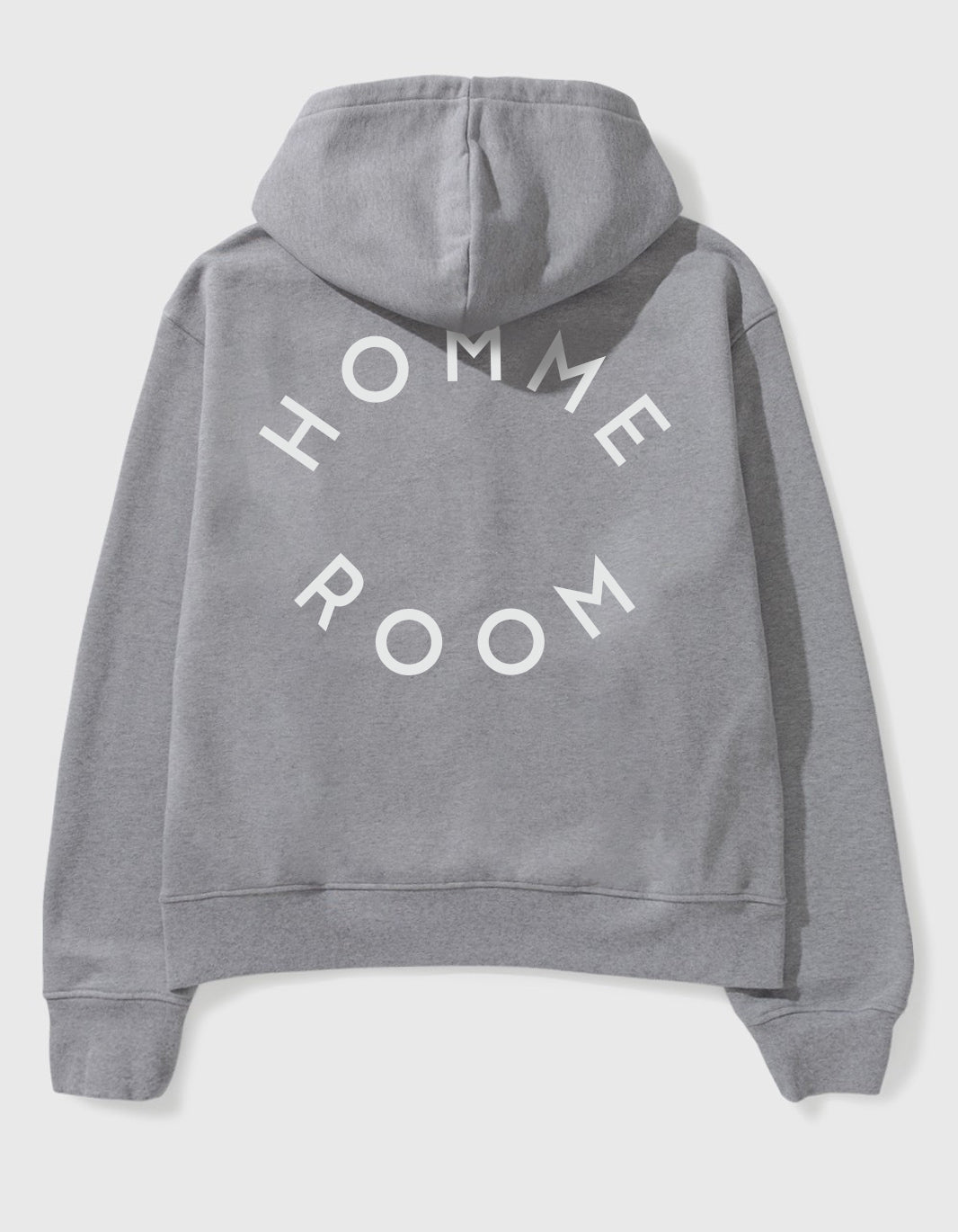Homme Room Grey Silhouette Hoodie Pullover Sweatshirt