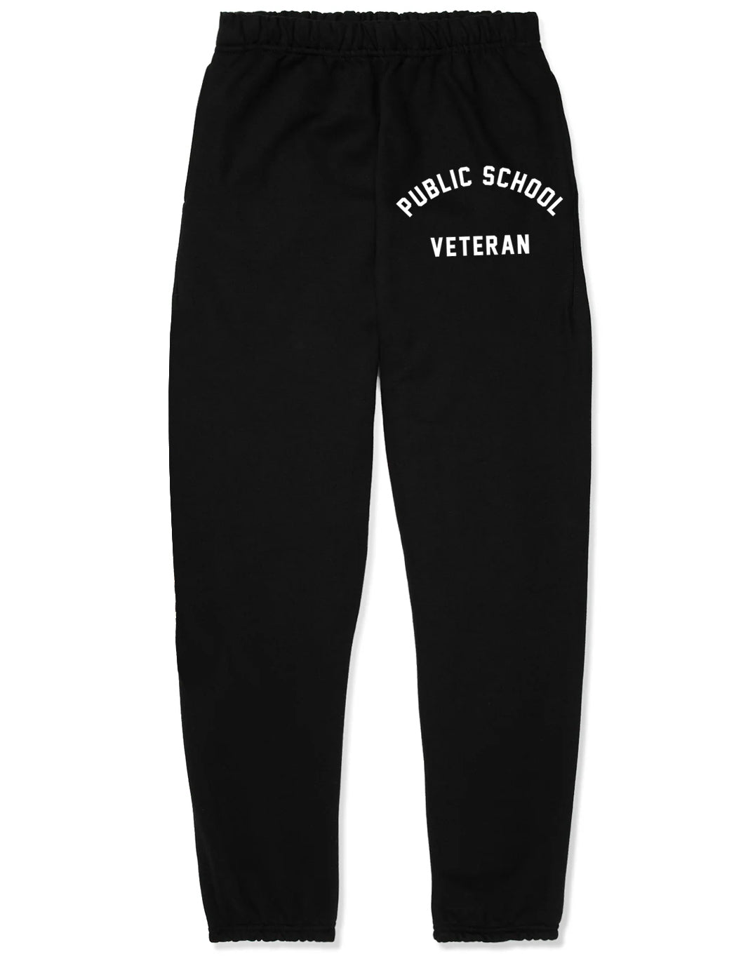 Public School Veteran Tapered Logo-Print Cotton-Jersey Sweatpants