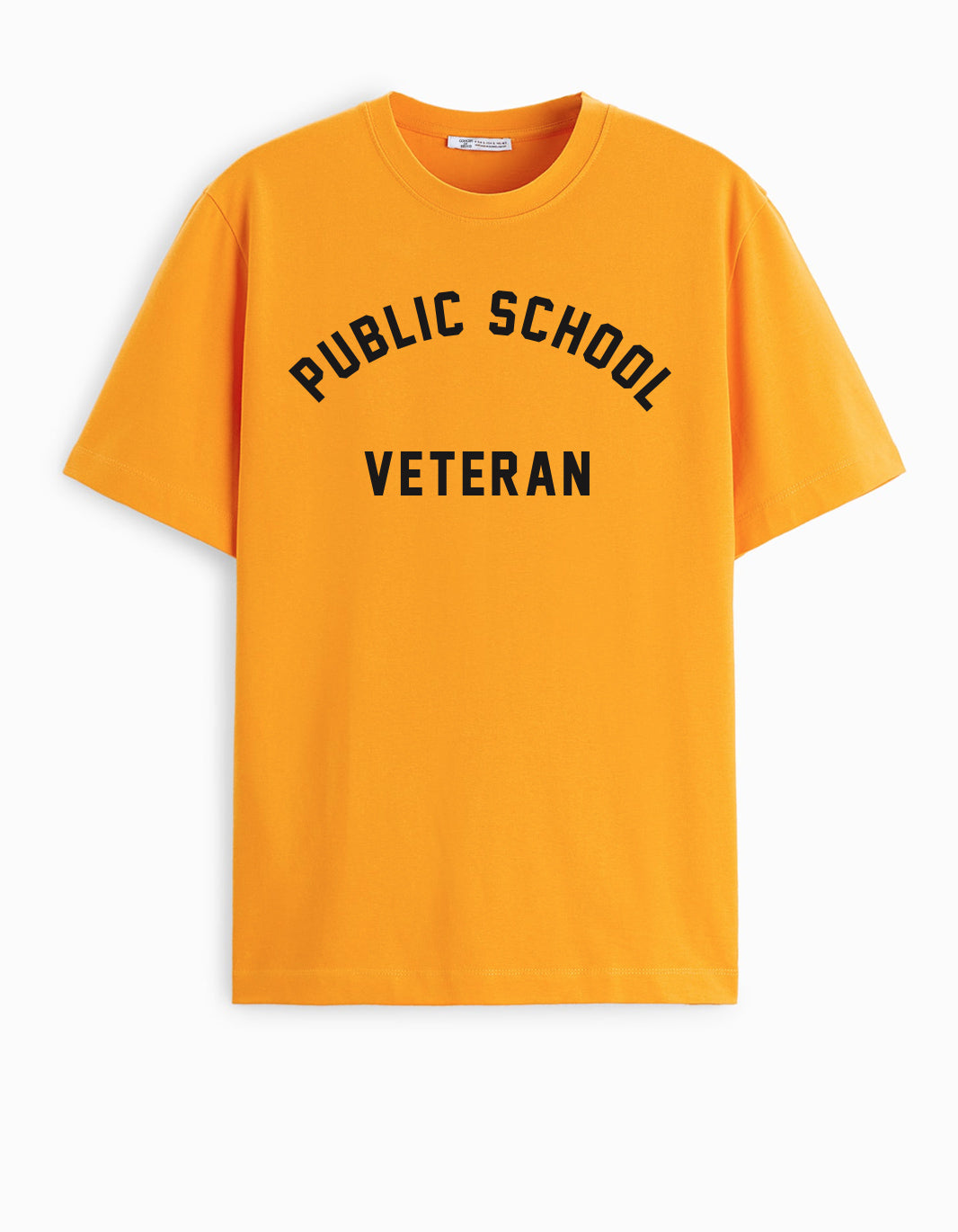 Public School Veteran Gold T-Shirt